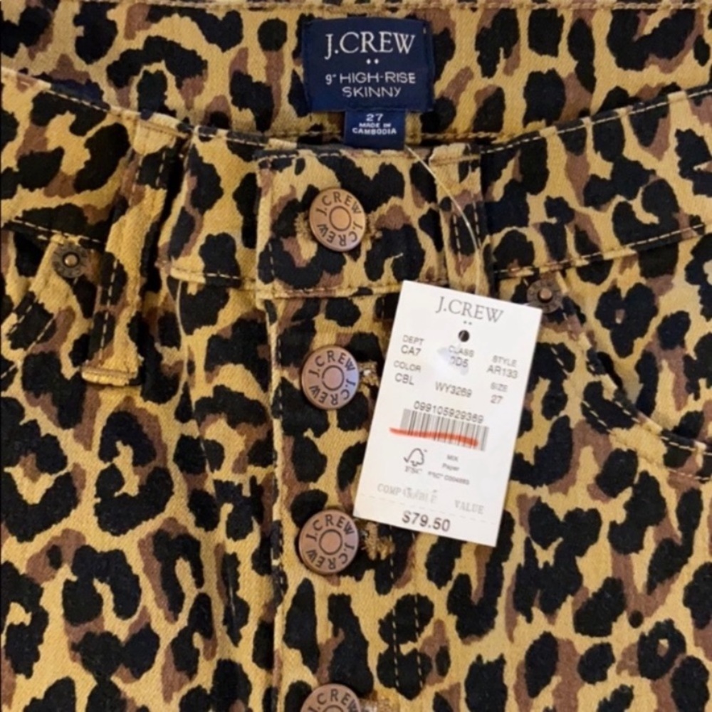 NWT J.Crew High Rise Jeans. - Picture 3 of 8